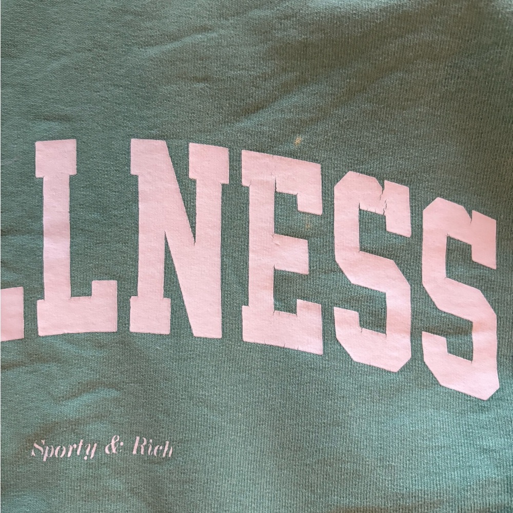 Sporty & Rich Mint Wellness Crewneck - Picture 3 of 5